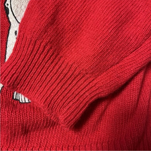 Vintage 90s Disney Store Red 101 Dalmatians Cardigan Sweater - Picture 9 of 16